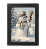 HMK1756L SWEEPING SNOWMAN