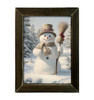 HMK1756L SWEEPING SNOWMAN