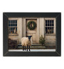 HMK1771L PRIMITIVE CHRISTMAS SHEEP