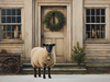 HMK1771L PRIMITIVE CHRISTMAS SHEEP