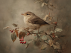 HMK1775L VINTAGE BROWN BIRD