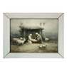 HMK1777L VINTAGE NATIVITY PAINTING