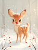 HMK1619L LITTLE RED REINDEER
