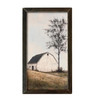HMK1793L VINTAGE WHITE BARN