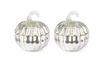 ASST SMALL SILVER MERCURY GLASS PUMPKIN POURED CANDLES (EACH)