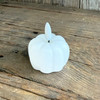 2.5in WHITE WAX LED FLICKER FLAME CNADLE W/TIMER
