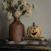 5.5IN BEIGE BIG MOUTH PUMPKIN