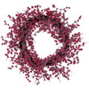 28 IN WINTER ICY RED BERRY WREATH