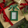 GREEN RECTANGLE FRAME ORNAMENT