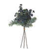 18 IN POWDERED PINE W/BLUE BERRIES HUNDLE