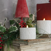 2.5IN 3D HOLIDAY EMBOSSED CANDLE