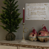 12.25IN GOLD TRUMPET TAPER CANDLE HOLDER