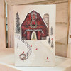 BR496A Holiday Barn Block Picture