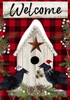 Christmas Crows Picture