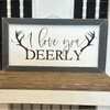 LUX811 Love You Deerly CLEARANCE