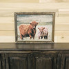 LET635A Brown Stain Frame