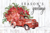 CIN3079A Seasons Greetings Truck Picture