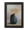 FEN859 Blue Glass with Dried Stems CLEARANCE