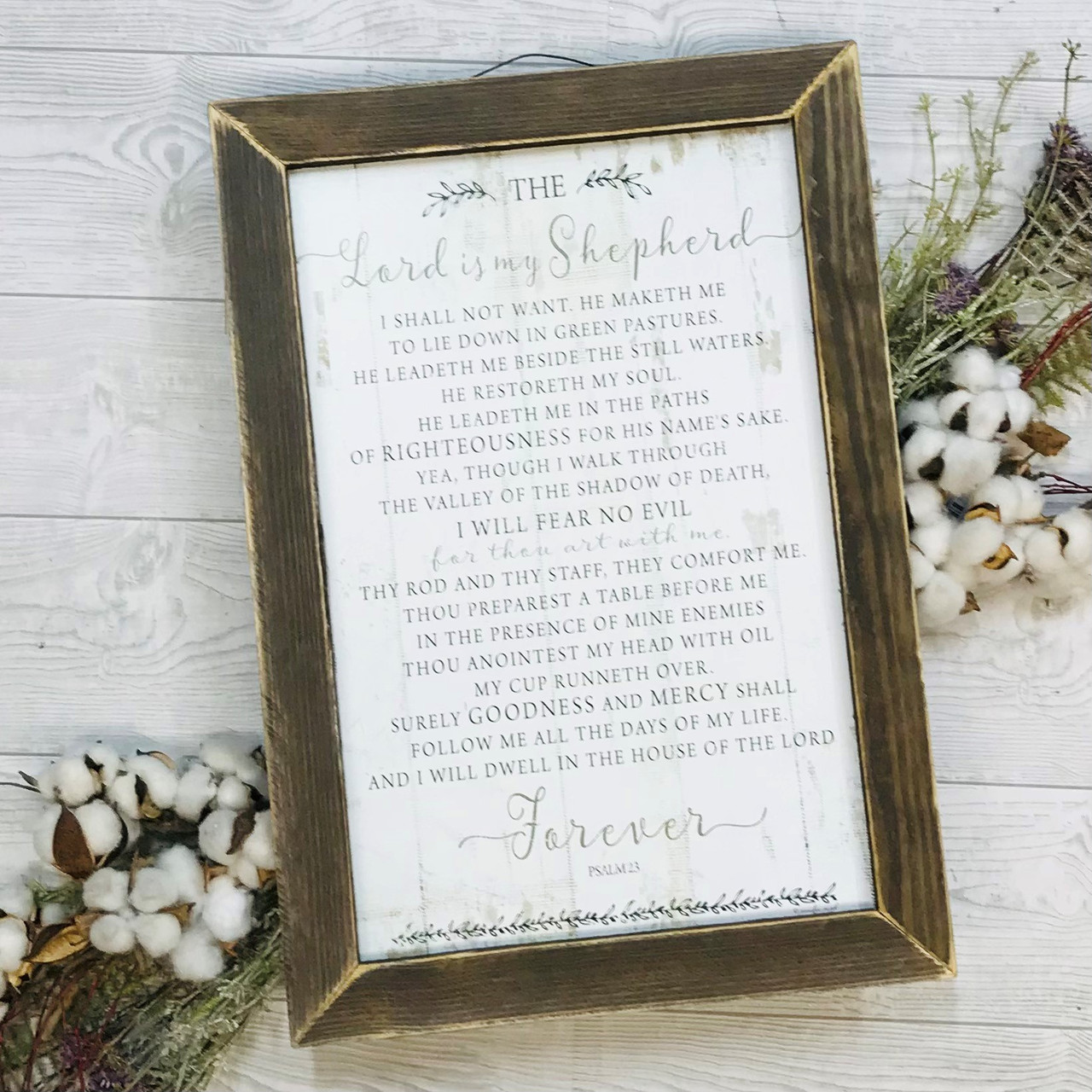 Jp5480 Psalm 23 Janmichaels Art And Home