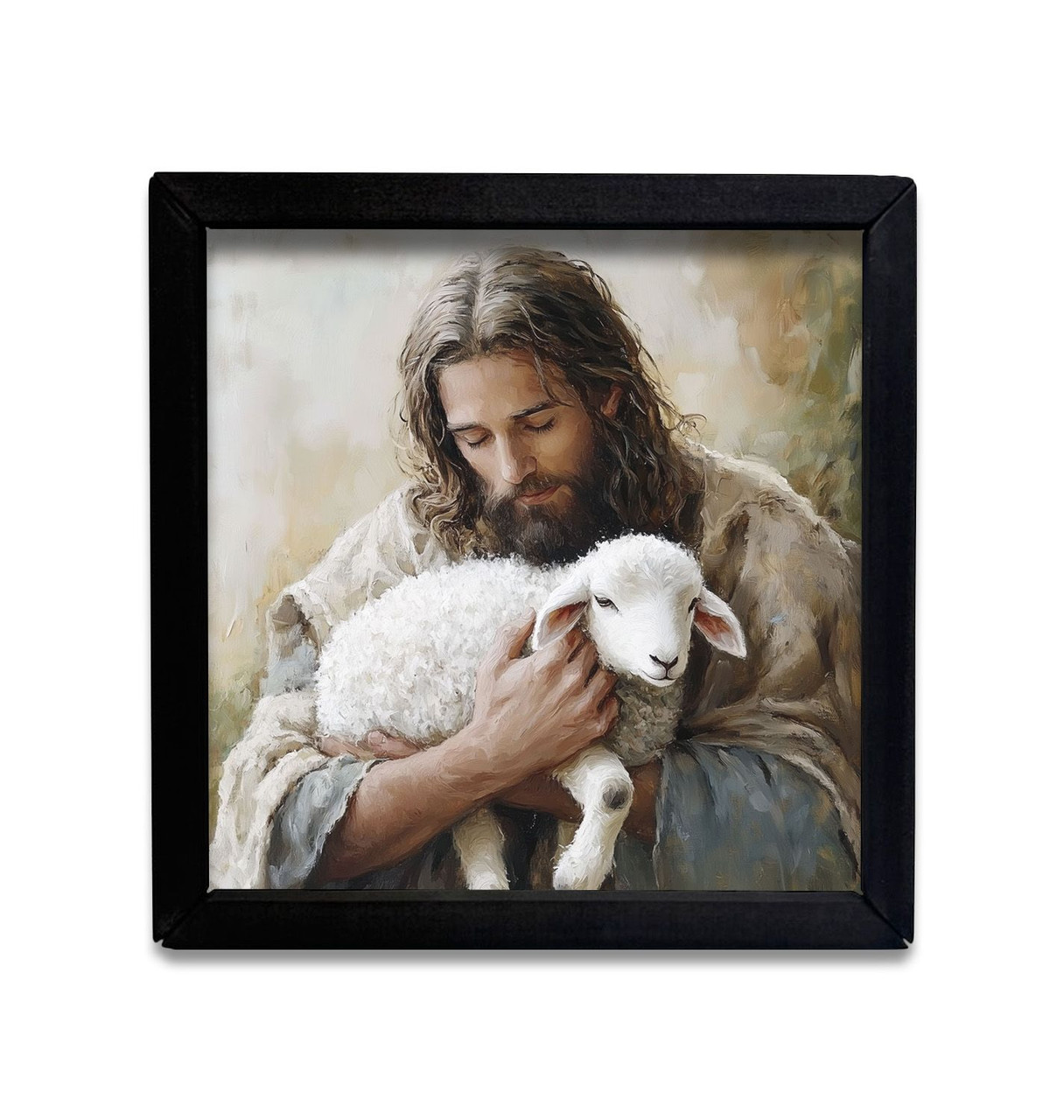 HMK294 Lamb of God Box Frame - JanMichaels Art and Home