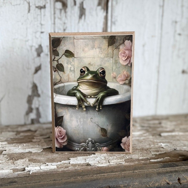 HMK988B Frog in Tub Block