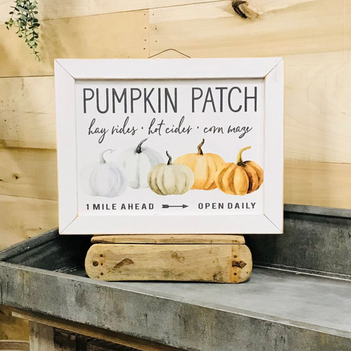 LET729 White Wash Frame