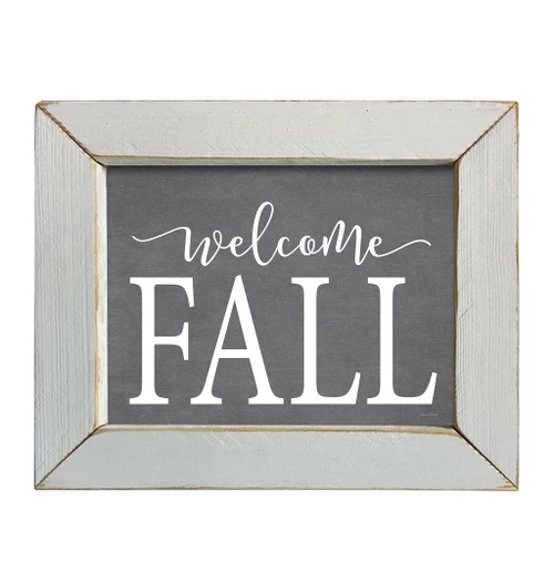 LET730A Grey Welcome Fall CLEARANCE