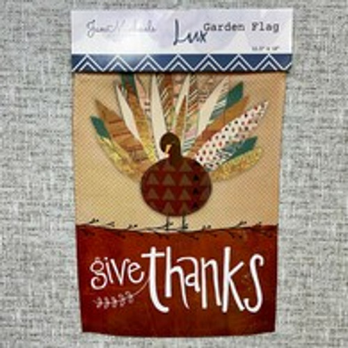 Give Thanks Garden Flag (21540)
