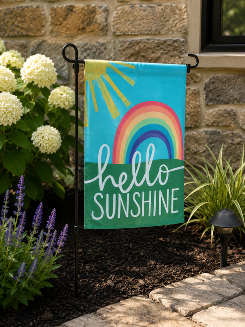 Hello Sunshine Garden Flag ON SALE!