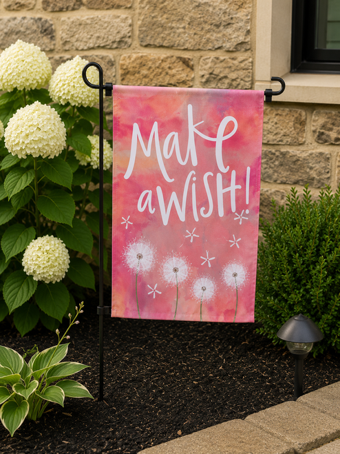 Make a Wish Garden Flag ON SALE!