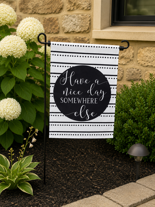 Nice Day Garden Flag ON SALE!