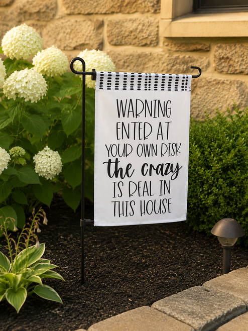 The Crazy Garden Flag ON SALE!
