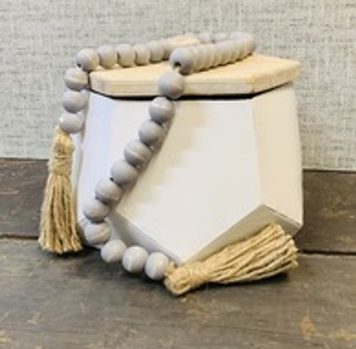 Gray Bead Garland (21557)