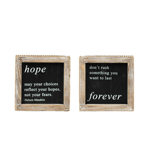 Hope Forever Reversible Sign