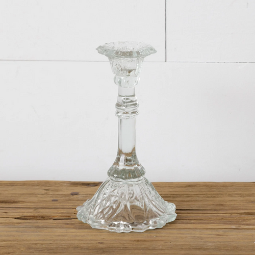 Glass Candle Holder - Medium