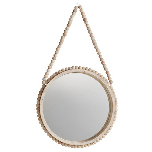 Beaded Wall Mirror