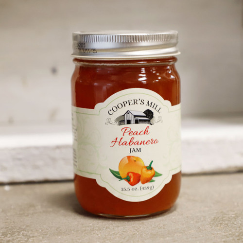 PEACH HABANERO JAM 15.5OZ