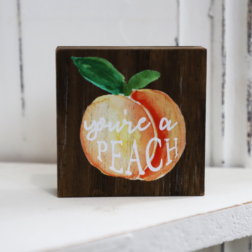 You're A Peach Block