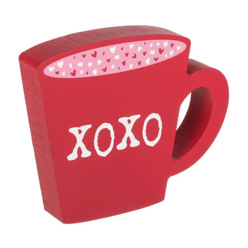 XOXO Coffee Mug Cutout