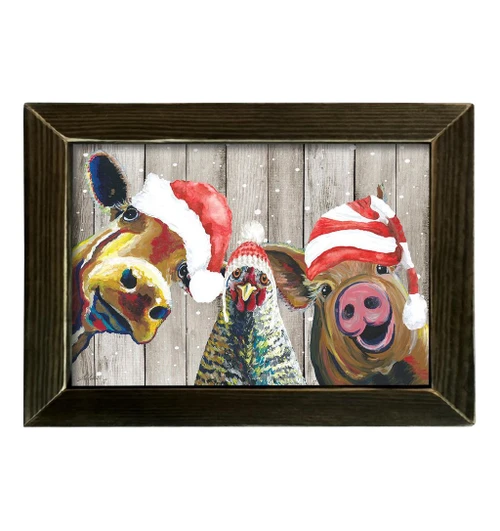 LK188 Farm Animal Christmas