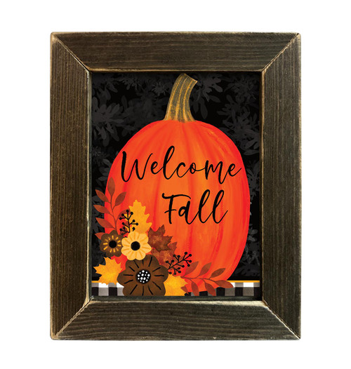ALP2396A Pumpkin Welcome Fall
