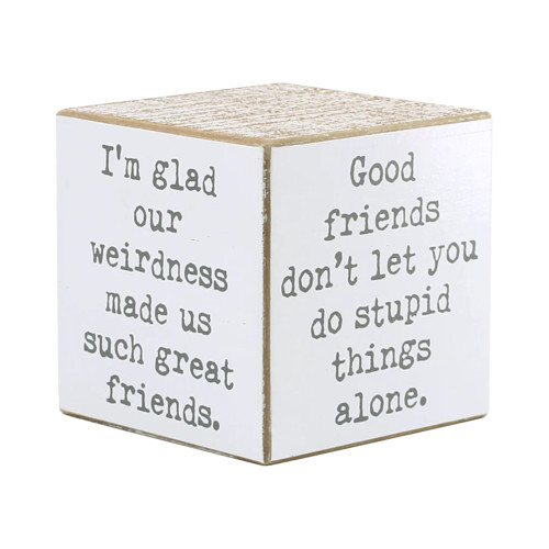 Friend Sayings Cube