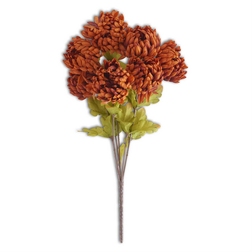 21 Inch Rust Mum Bush (12 Stems per Bush)