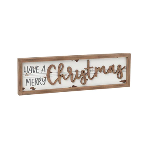 Have Merry 3D Framed Sign