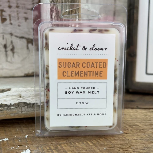 Sugar Coated Clementine Wax Melt