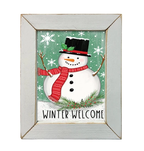 ALP2409A Winter Welcome Snowman