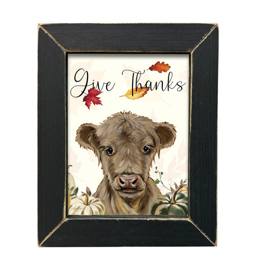 LK206A Give Thanks Highland Calf