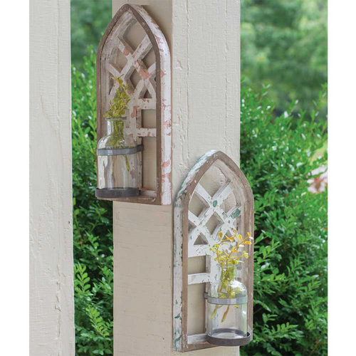 Architectural Arch Wall Vase, 2 asst (EACH)