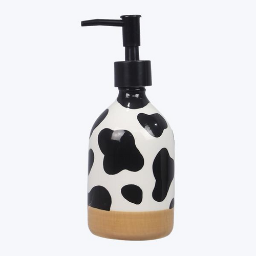 Ceramic Cow Soap Dispenser