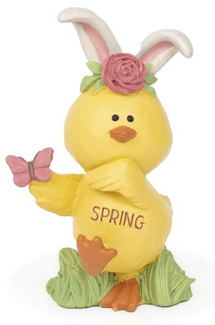 Spring Chick With Bunny Ears